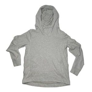 Lululemon Men's Size 12 Gray Hoodie Long Sleeve Pullover Sweatshirt